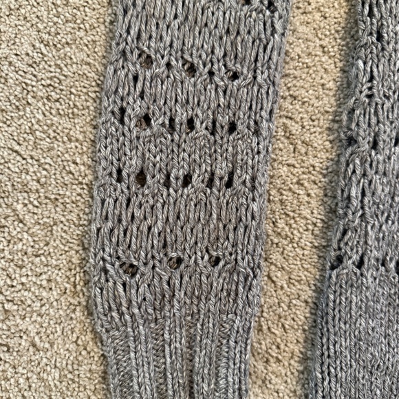 Vince knitted by hand cardigan grey Small - Picture 7 of 9